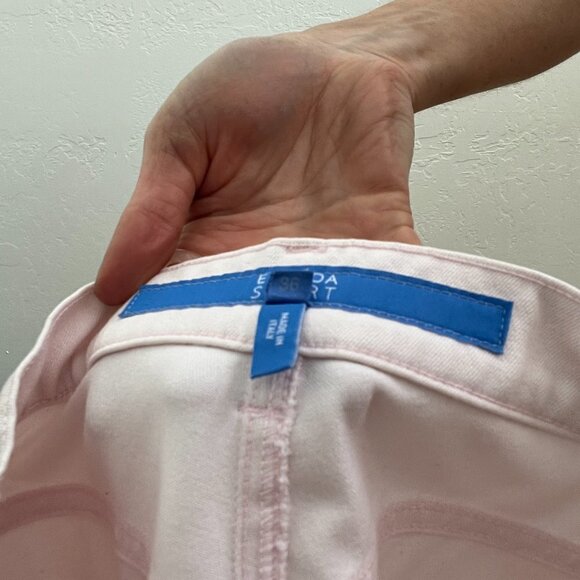 Escada Sport Pastel Pink Vintage Style High Waisted Mom Pants - Picture 5 of 5